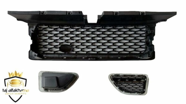 Show Grille & Side Vents (Sport 2006-2009) all black chromed (2)