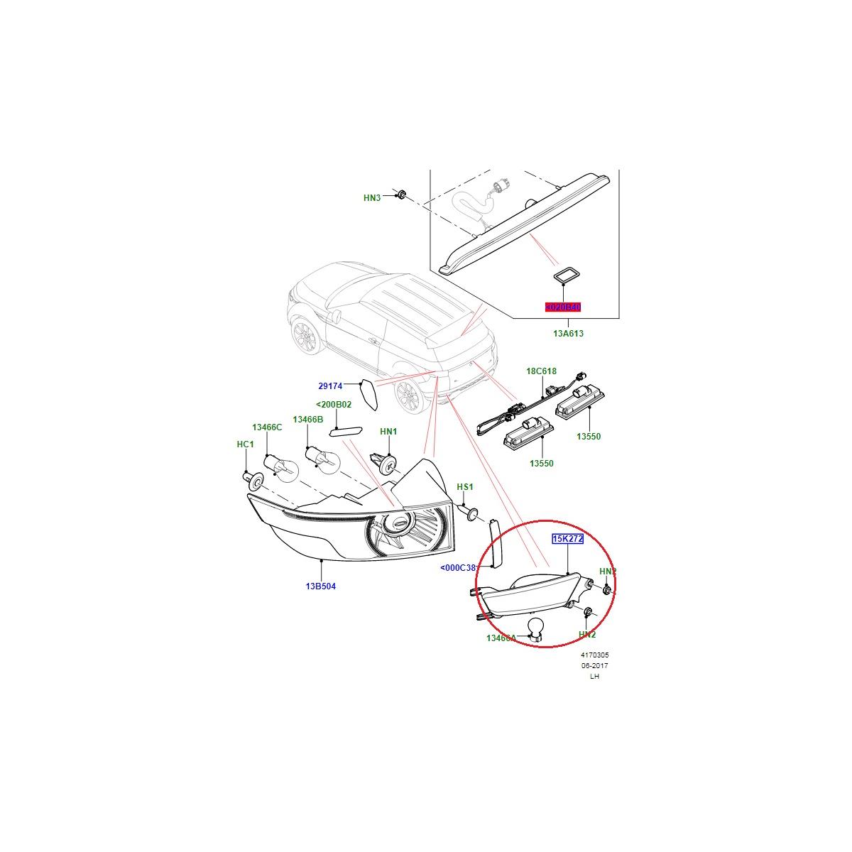 Fog Light Rear For Range Rover Evoque L538 | Aftermarket - Image 4